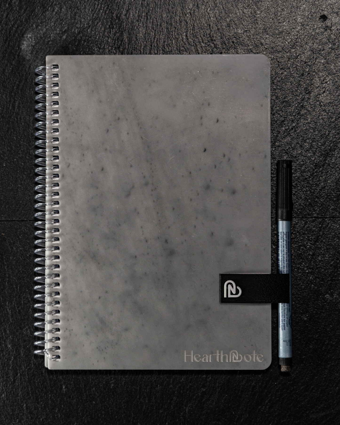 Hearthnote Pontilhado, A5, Mármore